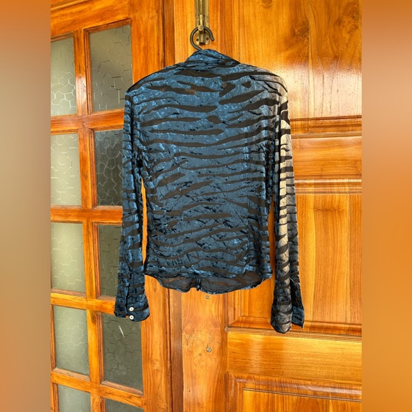 Mango velvet shirt. Size L. New without tag - Picture 2 of 7